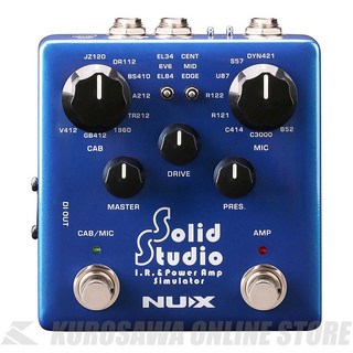 nux Solid Studio (NSS-5) IR & パワーアンプシミュレーター