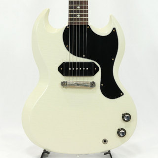 Gibson Custom ShopJapan Limited Run Murphy Lab 1963 SG Junior Lightning Bar Polaris White Ultra Light Aged #401393