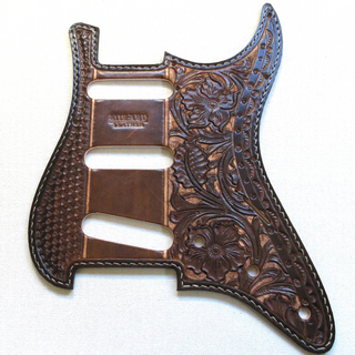 wizard leather 本革製ピックガード(ストラト用 / 11穴)