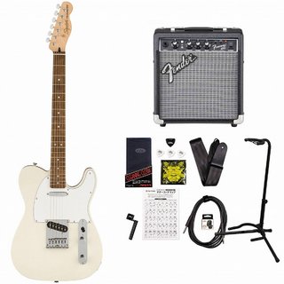 Squier by FenderAffinity Series Telecaster Laurel Fingerboard White Pickguard Olympic White  FenderFrontman10Gアンプ