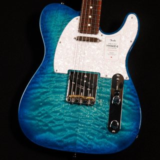 Fender 2024 Collection MIJ Hybrid II Telecaster QMT Rosewood Aquamarine ≪S/N:JD24022156≫ 【心斎橋店】