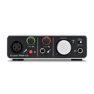 Focusrite iTrack Solo Lightning iOS対応 オーディオインターフェース