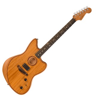 Fenderフェンダー American Acoustasonic Jazzmaster Natural エレクトリックアコースティックギター