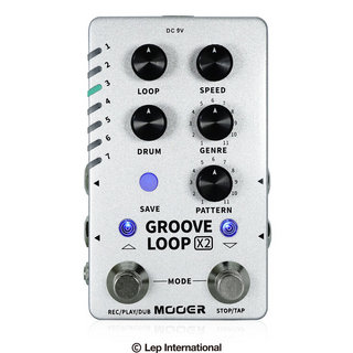 MOOER GROOVE LOOP X2《ドラムマシン/ルーパー》【Webショップ限定】