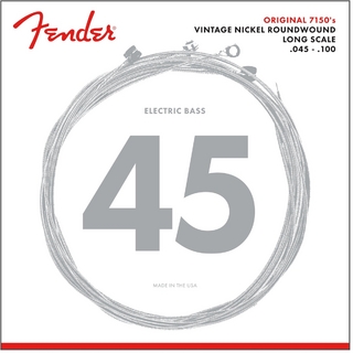 Fender 7150 Pure Nickel Bass Strings 45-100【店頭展示品】【ご注文合計1万円以上で送料当社負担】