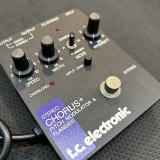 tc electronic SCF+ STEREO CHORUS+ PITCH MODULATOR & FLANGER Reissue