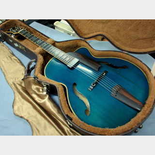 Kosaka Guitar Blue Arch Top 2011 