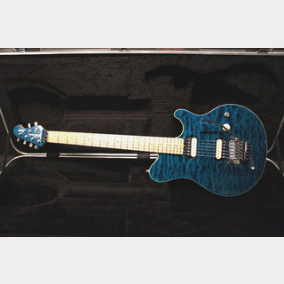 MUSIC MAN AXIS USA Translucent Blue Quilt 2009