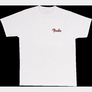 Fender【Lサイズ1枚のみ即納可!】Spaghetti Logo Globe T-Shirt