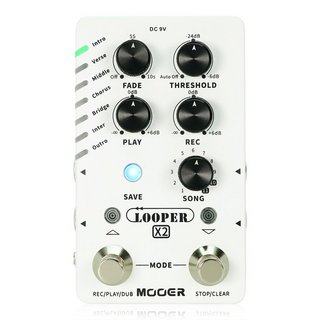 MOOERLOOPER X2 コンパクトエフェクター ルーパー