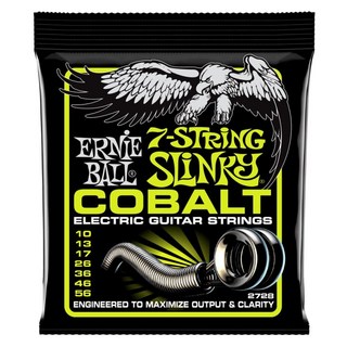 ERNIE BALL Regular Slinky 7-String Cobalt Electric Guitar Strings #2728