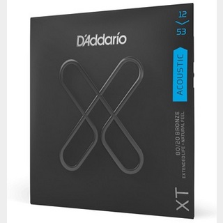 D'Addario XT Series Acoustic 80/20 Bronze Strings XTABR1253 Light 12-53【福岡パルコ店】