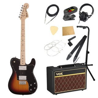 Fender MIJ Traditional 70s Telecaster Deluxe 3TS エレキギター VOXアンプ付き 入門11点 初心者セット