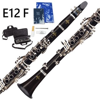 Buffet Crampon E12F B♭ クラリネット スチューデントモデル 【トラディショナルパッケージ】 ベークラ 吹奏楽 はじめて