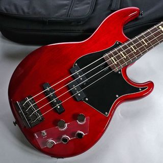 YAMAHA BB734A 重量4.13Kg 現物写真 FRD ファイアードレッド エレキベース アクティブ/パッシブスイッチ搭載