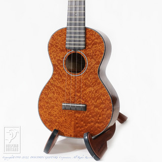 tkitki ukulele Custom-C Birds Eye Sapele