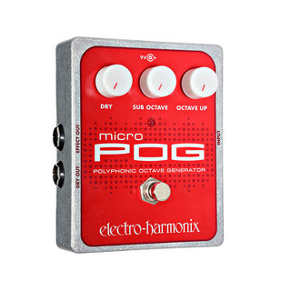 Electro-Harmonixエレクトロハーモニクス Micro POG オクターバー ギターエフェクター ベースエフェクター