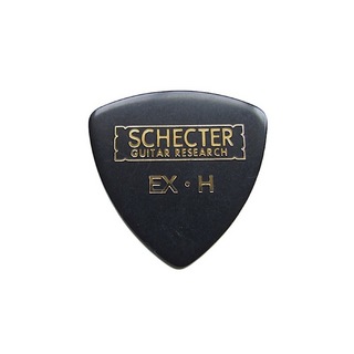 SCHECTERSPD-EC10 BK サンカク型 EX HARD セルロイド ギターピック×50枚