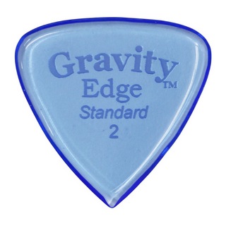 Gravity Guitar Picks Edge -Standard- GEES2P 2.0mm Blue ギターピック