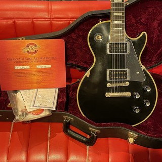 Gibson Custom Shop 1968 Les Paul Custom Authentic JS DJ Ebony Yamano 2004年製【御茶ノ水FINEST_GUITARS】