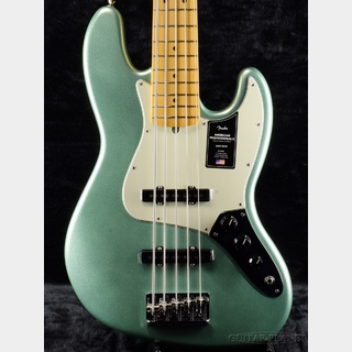 Fender American Professional II Jazz Bass V -Mystic Surf Green / Maple-【ローン金利0%!!】