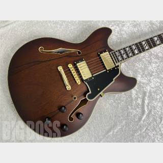 D'Angelico Deluxe DC Satin (Brown Burst)