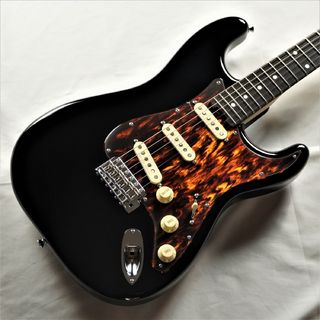 SCHECTER L-A-ST-AL/R Black-【中空ボディST･軽量3.02kg･スタックハム搭載】