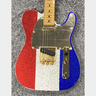 Fender Limited Edition Buck Owens Telecaster Red, Silver and Blue Sparkle【2024年最新モデル】