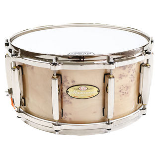 Pearl パール MWAC1465S Masterworks Z-type Oak w/Mappa Burl 14×6.5 スネアドラム