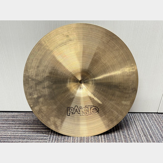 PAiSTe VINTAGE PAISTE 79年代製 2002 黒ロゴ クラッシュ16インチ 1070g
