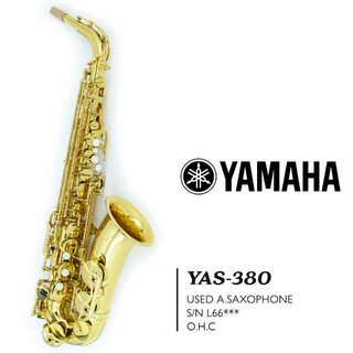 YAMAHA YAS-380 S/N L66*** 