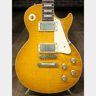 Gibson Custom Shop 1960 Les Paul Standard Reissue Hard Rock Maple Top Lemon Burst Aged by Tom Murphy 2006