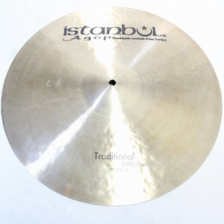 istanbul AGOP Traditional Thin Crash 18インチ 1386g クラッシュシンバル【池袋店】