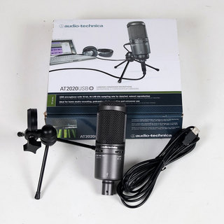 audio-technica 【中古】 コンデンサーマイク USB接続 AUDIO-TECHNICA AT2020USB+ USBマイクロホン オーディオテクニカ