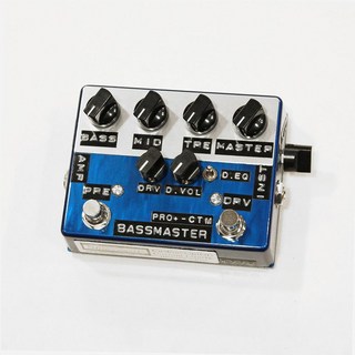 Shin's MusicBass Master PRO+ CTM w/ Drive EQ Select Switch [Blue Flame]