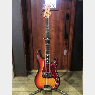 Fender1973 Precision Bass Sunburst/Rose