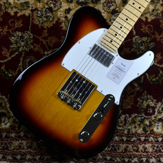 Fender 2024 Collection Made in Japan Hybrid II Telecaster SH Maple Fingerboard, 3-Color Sunburst