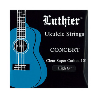 LuthierLU-CU-HG Ukulele Super Carbon 101 Strings コンサート用 High G ウクレレ弦