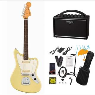 Fender Player II Jaguar Rosewood FB Hialeah Yellow BOSS KATANA MINI アンプ付き13点セット！