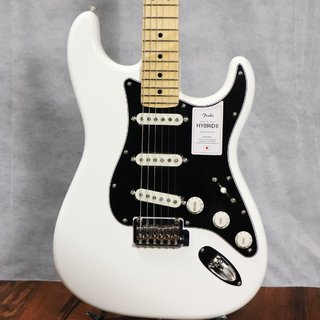 Fender MIJ Hybrid II Stratocaster Maple Fingerboard Arctic White   【梅田店】