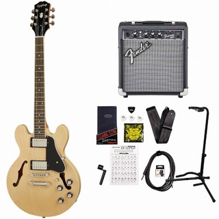Epiphone Inspired by Gibson ES-339 Natural エピフォン セミアコ ES339 FenderFrontman10Gアンプ付属エレキギター