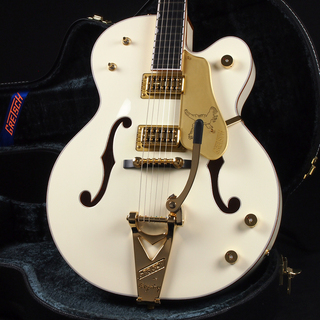 Gretsch G6136T-59 Vintage Select Edition '59 Falcon Hollow Body with Bigsby TV Jones Lacquer Vintage White