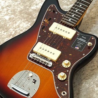 Fender American Professional II Jazzmaster Mod. -3-Tone Sunburst-【バーズアイメイプル個体&ロックペグ搭載】
