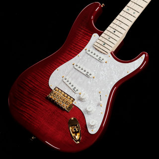 FenderMade In Japan Richie Kotzen Stratocaster SSS Transparent Red Burst(重量:3.31kg)【渋谷店】