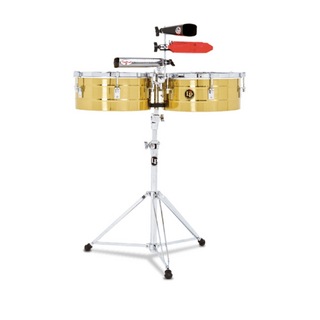 LPLP256-B TITO PUENTE 13" AND 14" TIMBALES Solid Brass ティンバレス