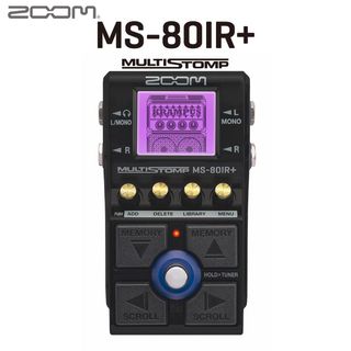 ZOOM MS-80IR+ MultiStomp マルチストンプボックス アンプ&キャビネット シミュレーター【未展示品】【即納可】