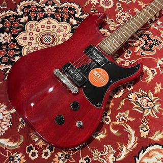 Squier by Fender Paranormal Strat-O-Sonic Crimson Red Transparent ストラトソニック エレキギター
