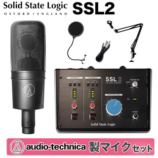 Solid State Logic SSL2 AT4040 スタンドセット 2In 2Out USBオーディオインターフェイス SSL