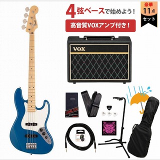 Fender Made in Japan Hybrid II Jazz Bass Maple FB Forest Blue VOXアンプ付属エレキベース初心者セットR【WEBSH