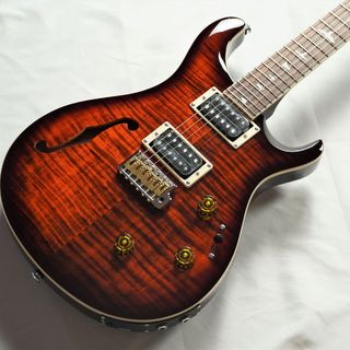 Paul Reed Smith(PRS) SE Custom 24 Semi-Hollow Piezo -Orange Tiger Smokeburst-【新商品】